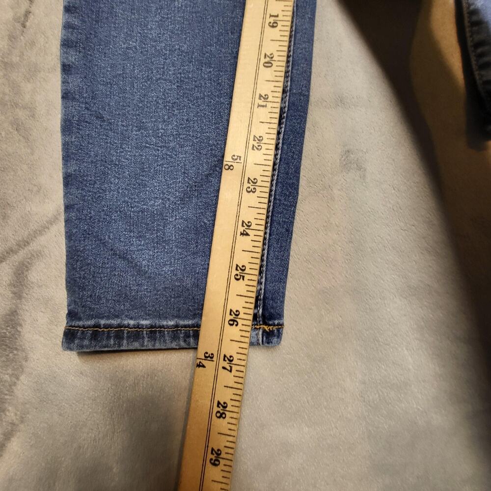 Buffalo David Bitton Jeans Womens 8 Blue Avalon Mid Rise Ankle Skinny Stretch - Picture 7 of 12